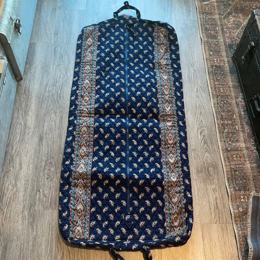 Vera Bradley quilted garment bag